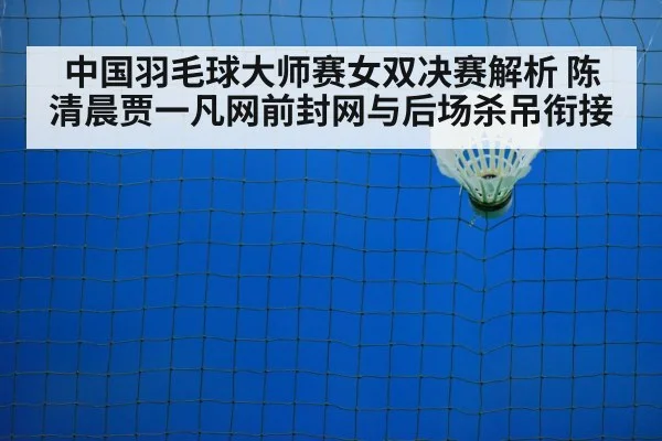badminton net shot closeup